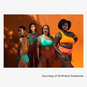 GIRLFRIEND COLLECTIVE Caspian Bikini Top